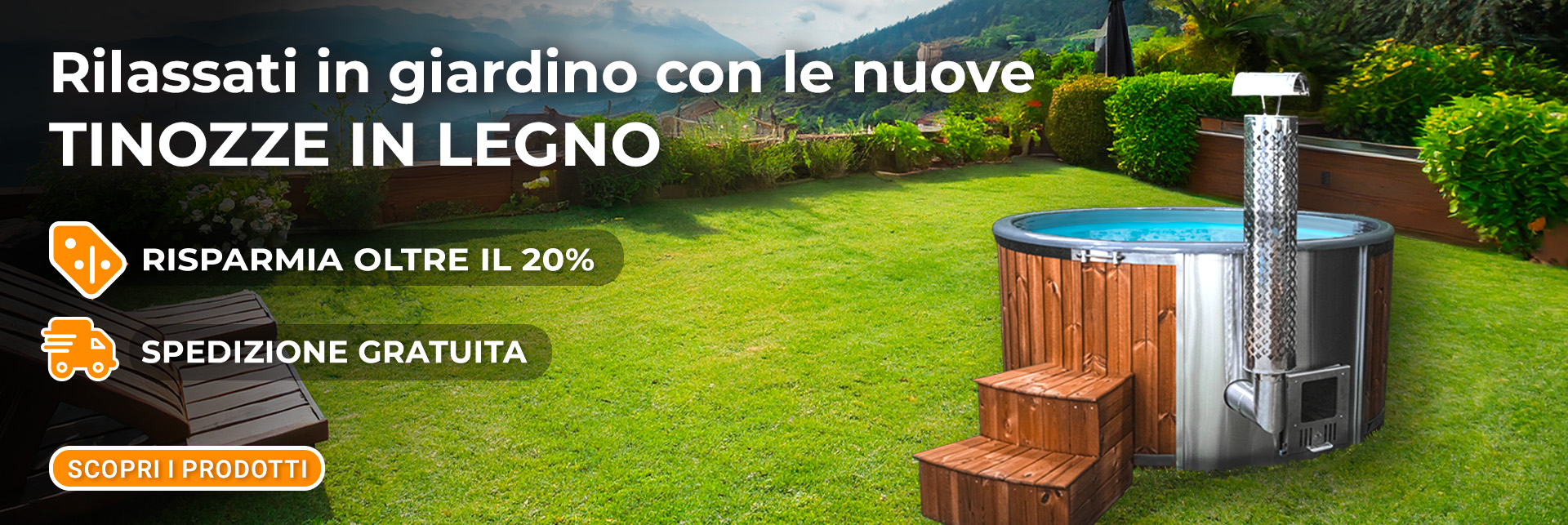 Promozione Tinozze in legno